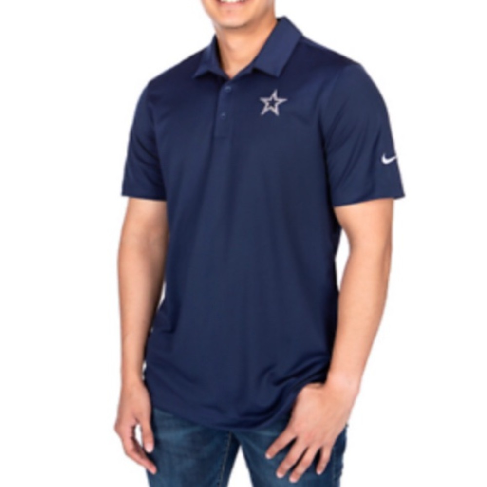 ⭐️ buy 2/get 1 {Nike} Dallas Cowboys Dri-Fit Polo